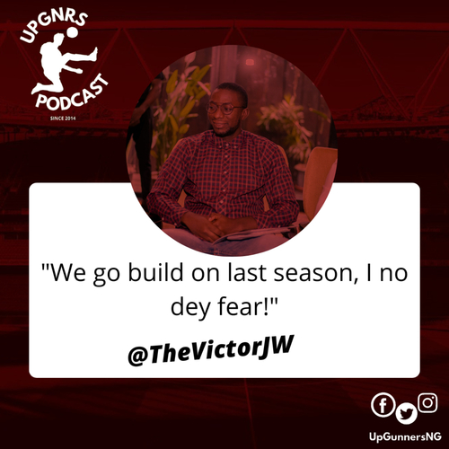 "We go build on last season, I no dey fear!" - Victor James Wahab - podcast episode cover