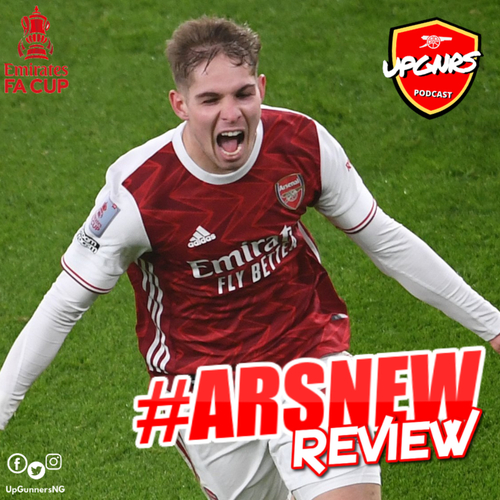 #EmiratesFACup #ARSNEW REVIEW [feat. @theajideabayomi] - podcast episode cover