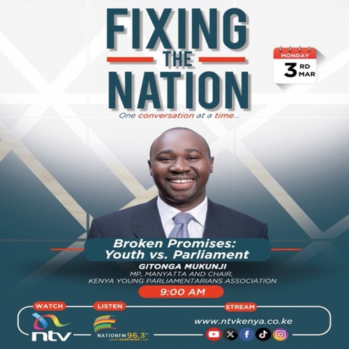 Is parliament leaving behind Kenyan youth? || Gitonga Mukunji || Fixing The Nation episode artwork