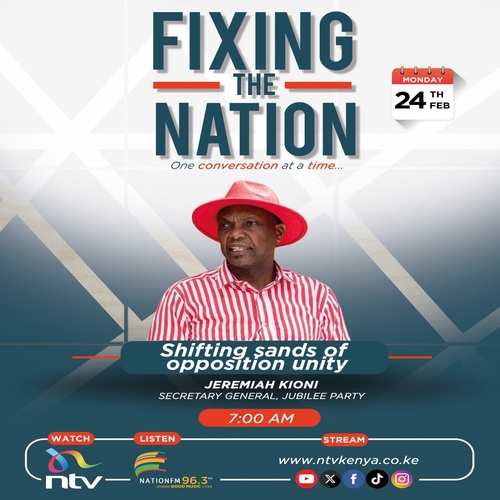 Shifting sands of opposition unity|| Jeremiah Kioni || Fixing The Nation episode artwork