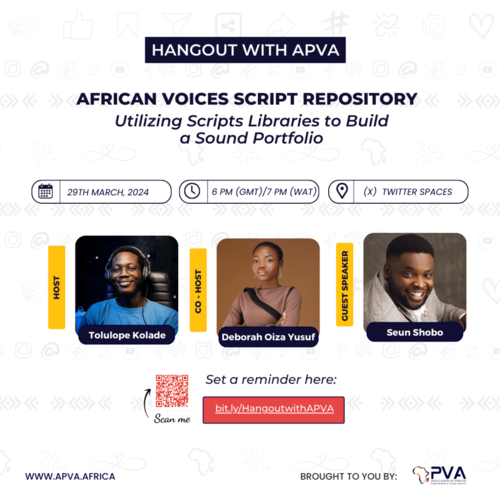 Hangout with APVA