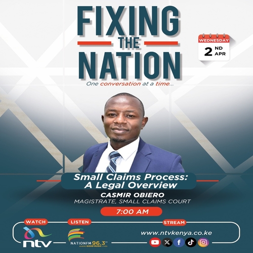 Small Claims Process || Casmir Obiero || Fixing The Nation episode artwork