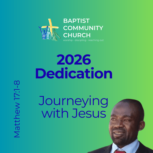 Journeying with Jesus | Dedication 2026 | Pst. Popolo | 26-01-04 episode artwork