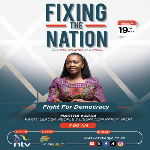 Fight for democracy || Martha Karua || Fixing The Nation