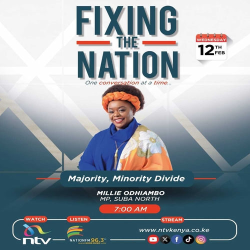 Majority, minority divide || Millie Odhiambo || Fixing The Nation episode artwork