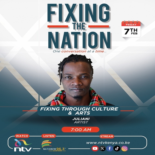 Fixing through arts and culture || Juliani || Fixing the Nation episode artwork
