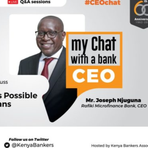 My Chat With a Bank CEO - Rafiki Microfinance Bank CEO Joseph Njuguna