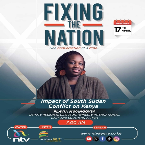 Flavia Mwangovya || Impact of Sudan Conflict on Kenya || Fixing The Nation episode artwork