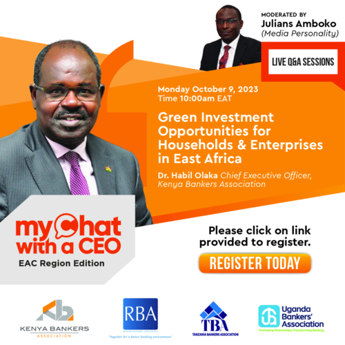 CEO Chat With Dr. Habil Olaka CEO, Kenya Bankers Association