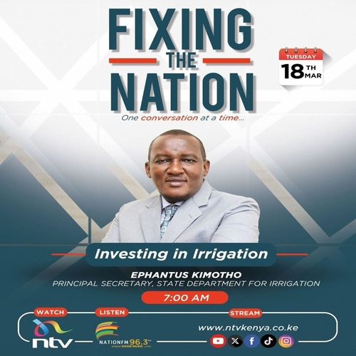 Investing in irrigation || Ephantus Kimotho || Fixing The Nation episode artwork