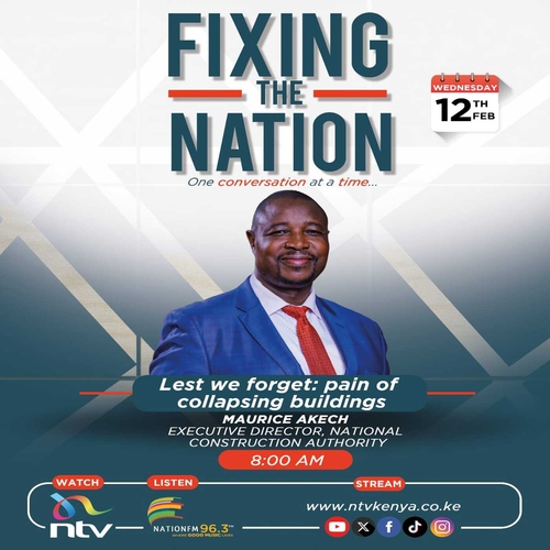 Pain of Collapsing Buildings || Maurice Akech || Fixing The Nation episode artwork