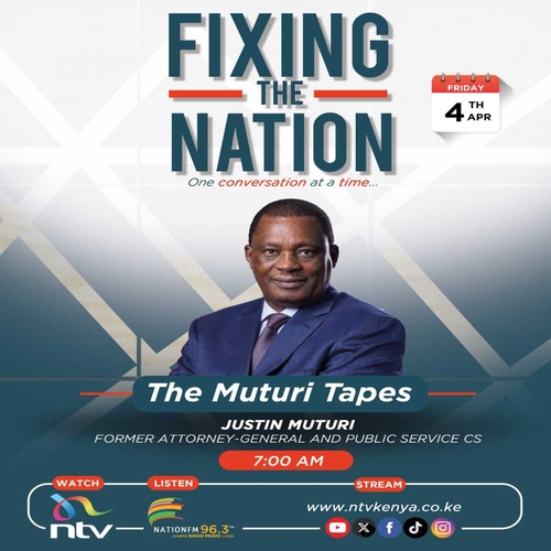 William Ruto is Unfit for office || Justin Muturi || Fixing the Nation episode artwork