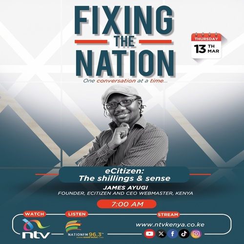 eCitizen: The shillings & sense || James Ayugi || Fixing The Nation episode artwork