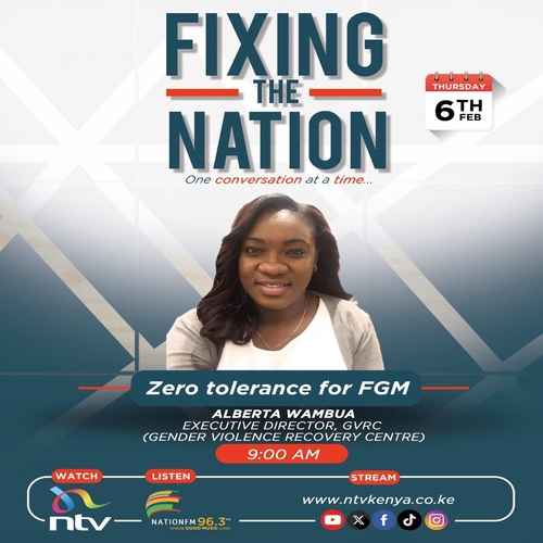Zero tolerance for FGM ||  Alberta Wambua || Fixing The Nation episode artwork