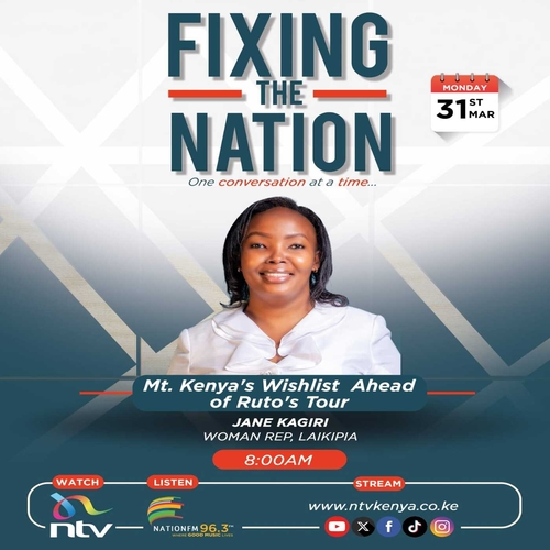 Mt. Kenya's Wishlist || Jane Kagiri || Fixing The Nation episode artwork