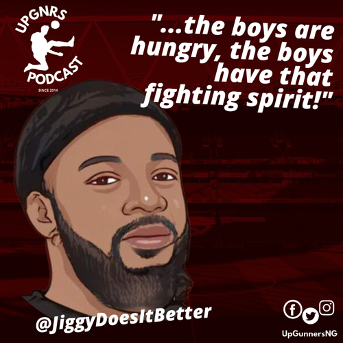 "...the boys are hungry, the boys have that fighting spirit!" - Jiggydoesitbetter - podcast episode cover