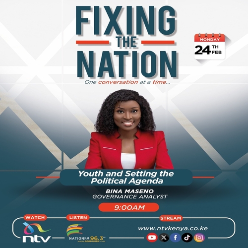 Youth and Setting the Political Agenda || Bina Maseno || Fixing The Nation episode artwork