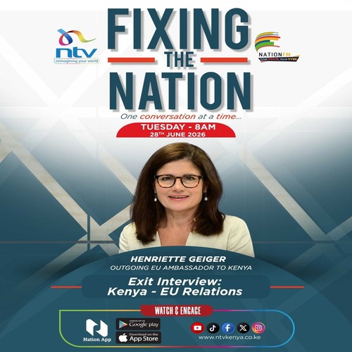 KENYA - EU RELATIONS || HENRIETTE GEIGER || FIXING THE NATION episode artwork