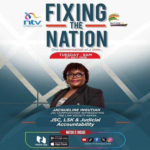 JACQUELINE INGUTIAH || JSC, LSK & JUDICIAL ACCOUNTABILITY || FIXING THE NATION episode artwork