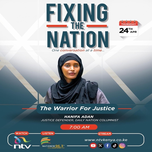 The Warrior for Justice || Hanifa Adan || Fixing The Nation episode artwork