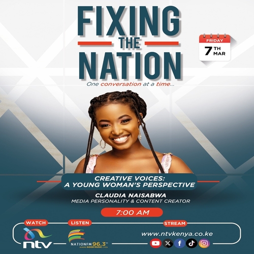 Creative Voices: A Young Woman's Perspective || Claudia Naisabwa || Fixing The Nation episode artwork