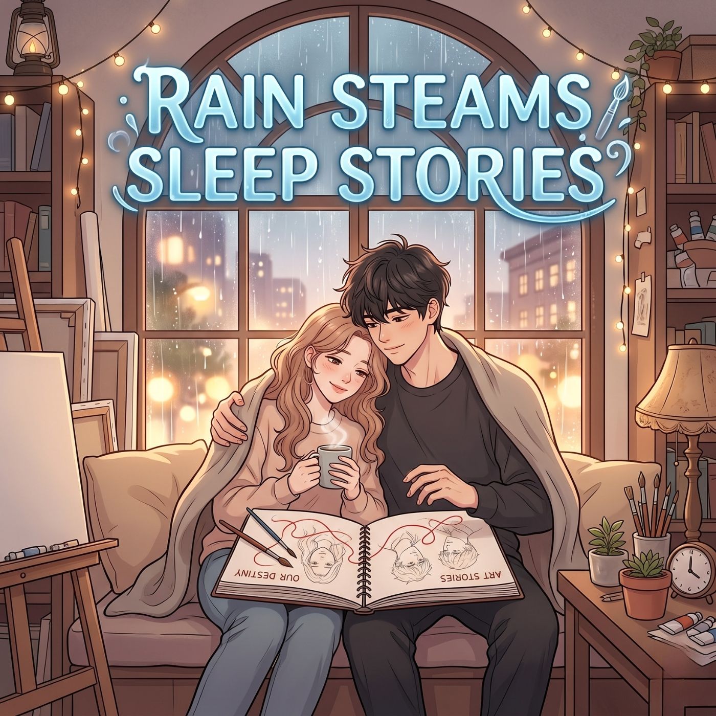 RainSteams Sleep Stories podcast artwork
